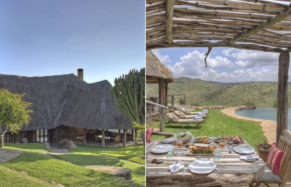 A stunning view of the Borana Lodge from where you get a panoramic view of the Conservancy © Stevie Mann