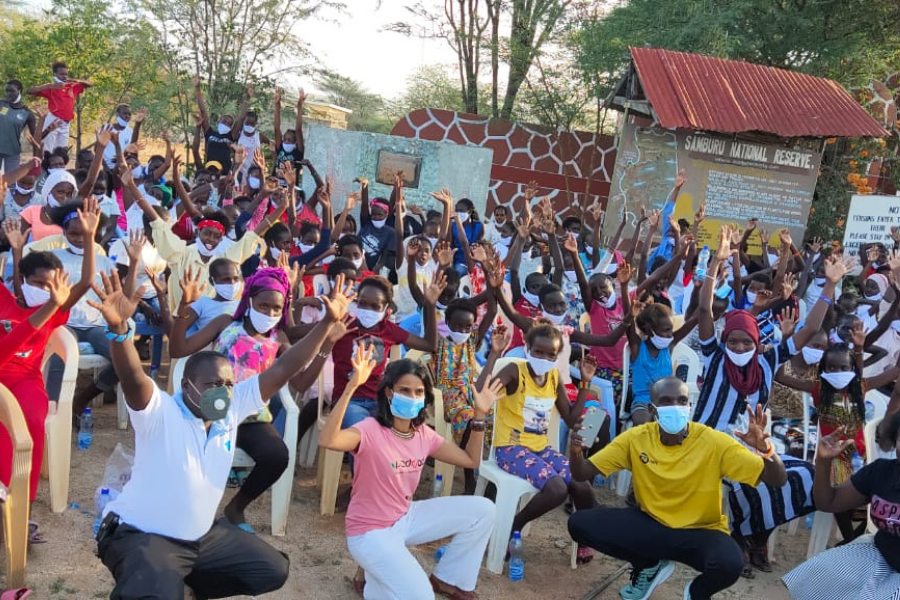 The Samburu Project, Pad Mad, AirKenya and Eliud Kipchoge Team Up for Menstrual Hygiene Campaign in Samburu, Kenya