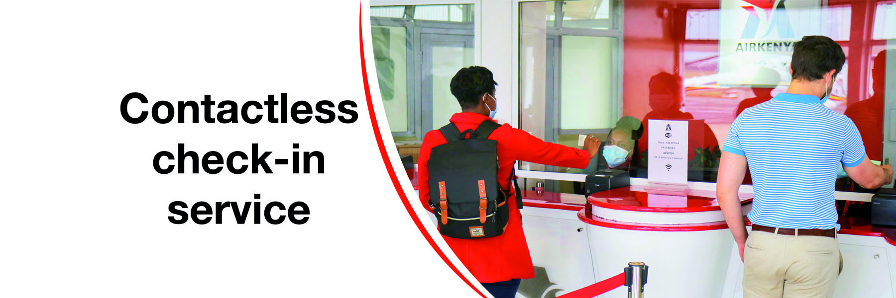 Airkenya contactless check-in service